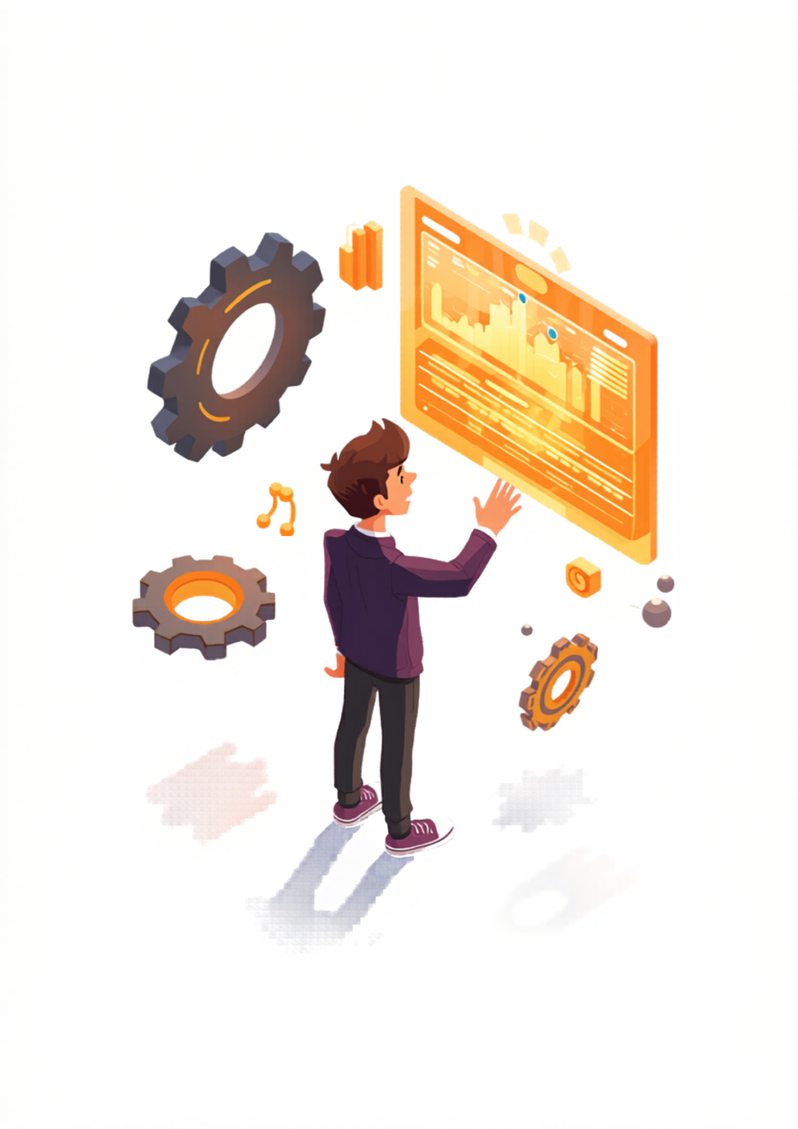 AI automation illustration
